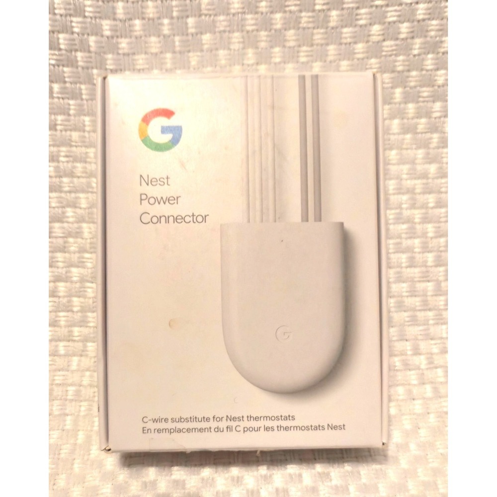 Google Nest Power Connector C-Wire Substitute GA02493-US White GVNZ4
